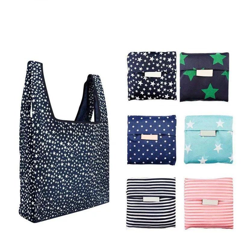 Foldable Cotton Shopping Bag - Eco-Friendly, Fashionable, and Portable Grocery Tote