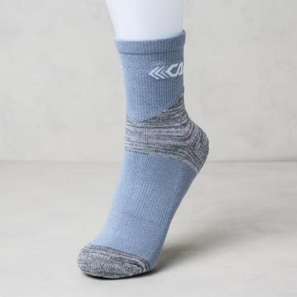 Le CAF Women's Sports Socks[6~8(US) 3.5~5.5(UK)37~39(EU)] Beige/Blue