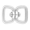 Outdoor Aluminum Alloy Key   Connection     Buckle Adapter Black