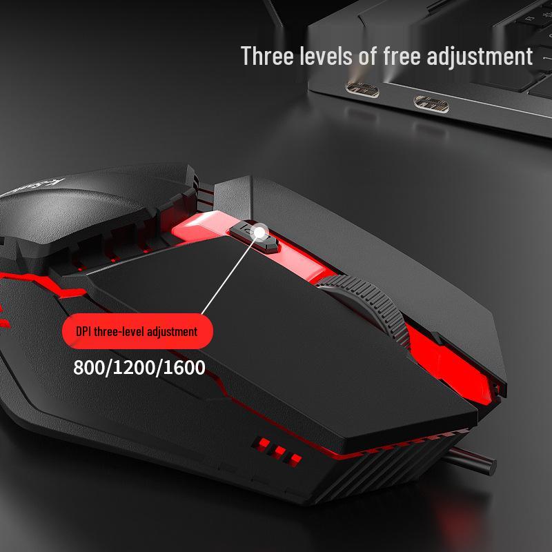 Viper M11 Luminous USB Gaming Mouse for Desktop & Laptop