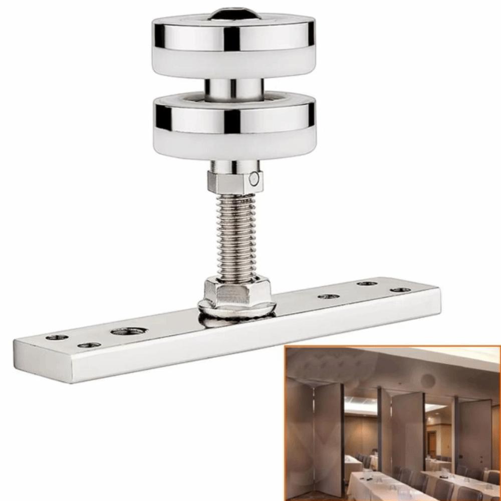 Silent Operation Folding Door Pulley Heavy Duty Hanging Wheel Sliding Door Pulley  Home Hardware