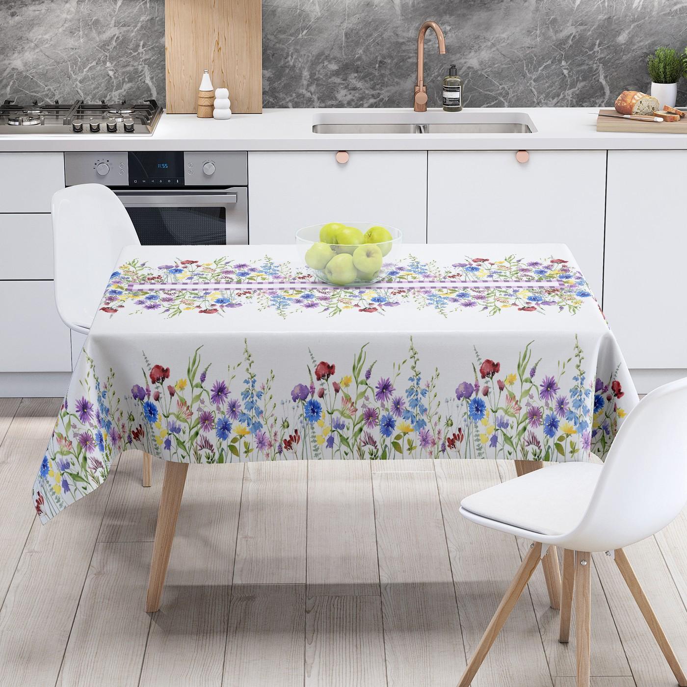 

Flowers Plants and Tablecloths Are Suitable for Decorating Buffet Parties Picnics and Gatherings 52*70inch
