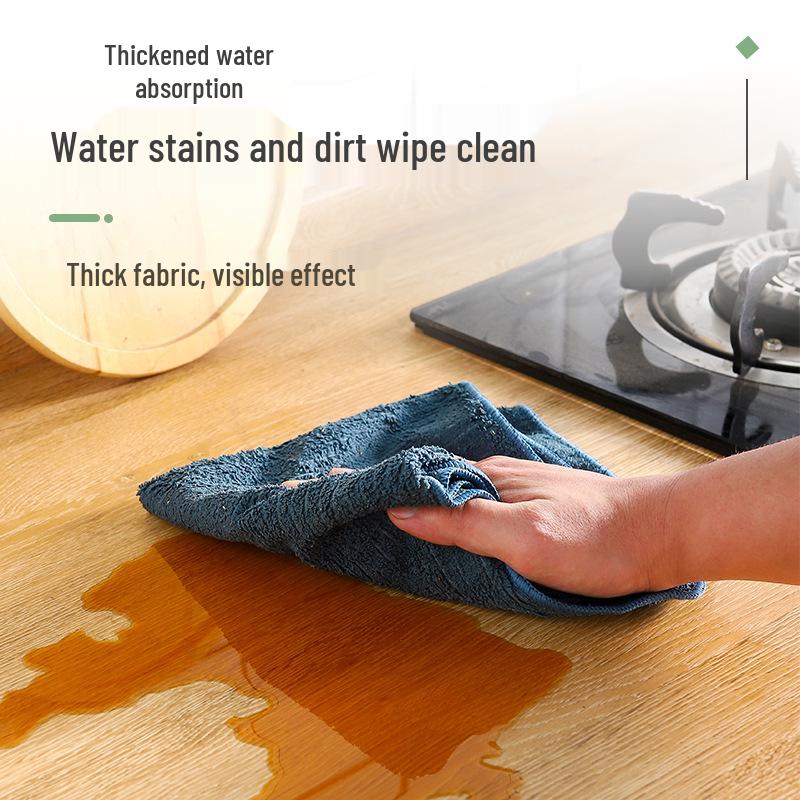 Thickened, Lint-Free Absorbent Cloth for Furniture, Floors, Tables, and Glass Cleaning