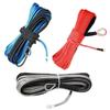Synthetic Towing Rope 7700LBs Car Wash Maintenance String 15M Synthetic Winch Rope Line Recovery Cable for 4WD ATV UTV