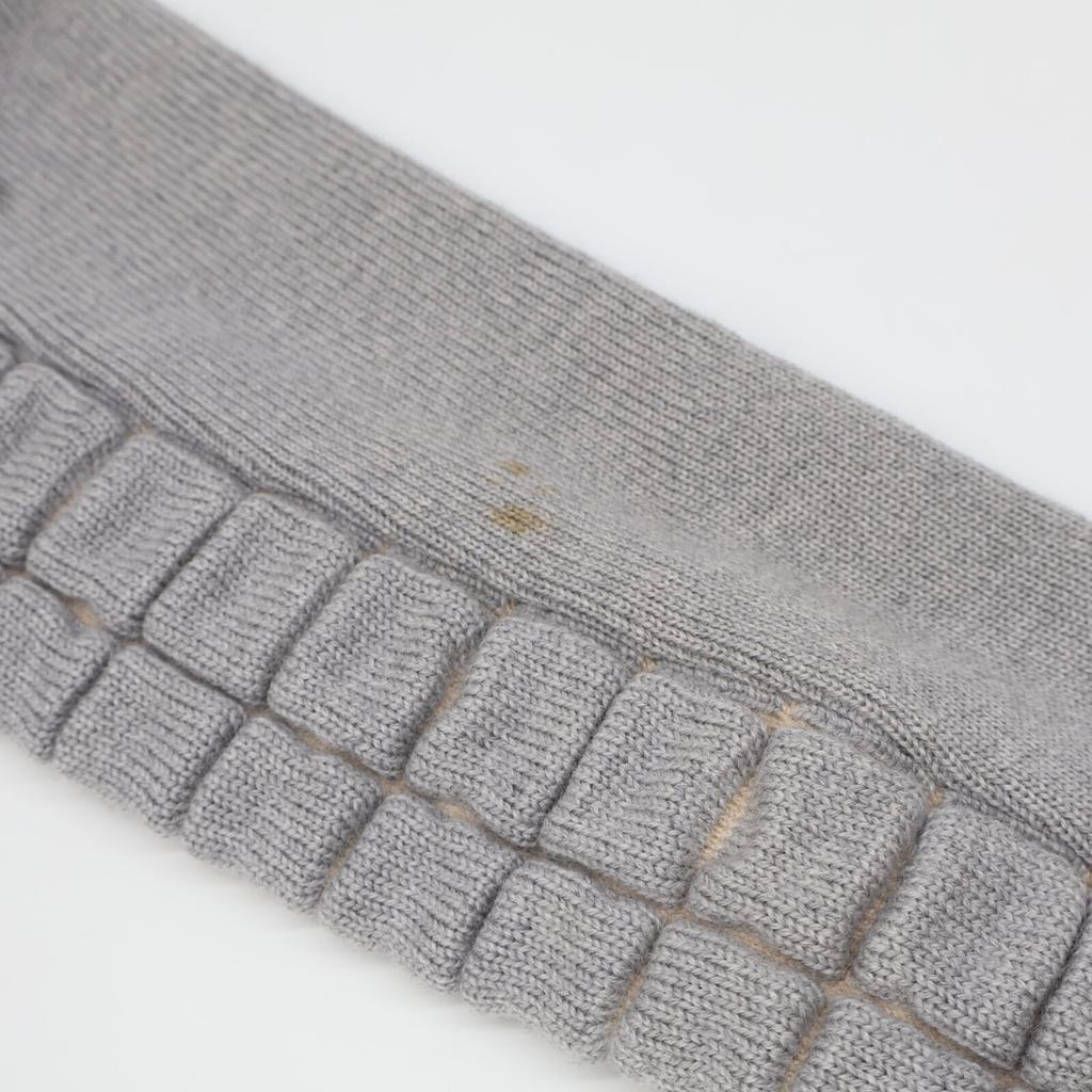 CHANEL Grey 00A P16583V00850 Cashmere Turtleneck Knit tops 38 grayUsed