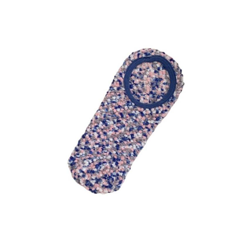 Autumn and Winter Dot-yarn Shallow-mouthed Women's Socks, Anti-slip, Thickened and Warm Home Yoga Socks, Large-sized Floor Socks