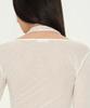 MUSINSA STANDARD WOMAN Women'S Wool Tencel Halter Layered Long Sleeve T-Shirt [Ivory]