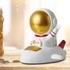 Creative Astronaut Piggy Ornament Coin Box Statue Sculpture Saving Pot for Home Decor