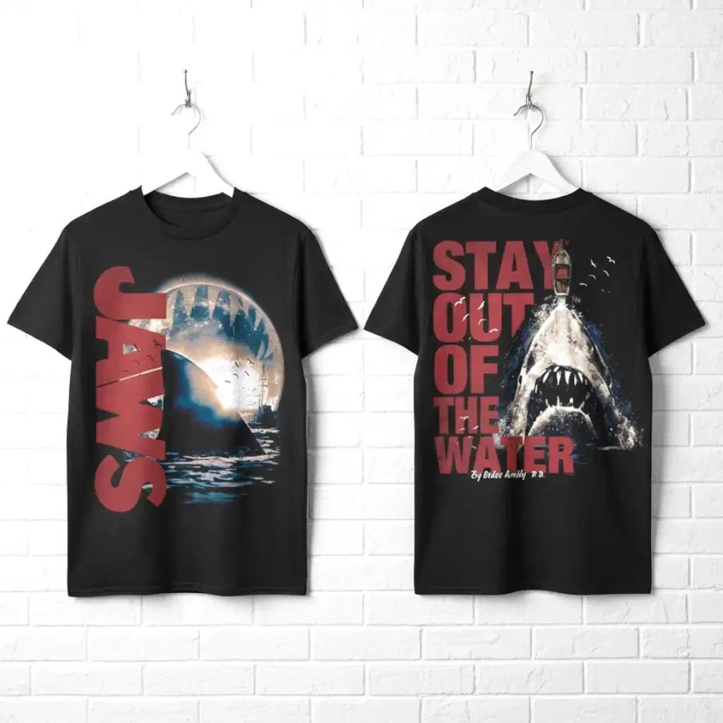 Jaws Stay Out of the Water Men s T Shirt S