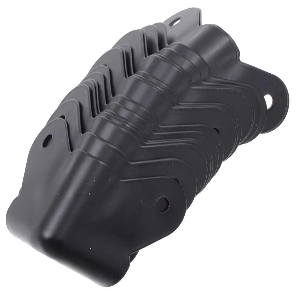 Black Corner Covers Iron Speaker Wrap Angle Useful Child Safety Bumper  Speaker Accessories