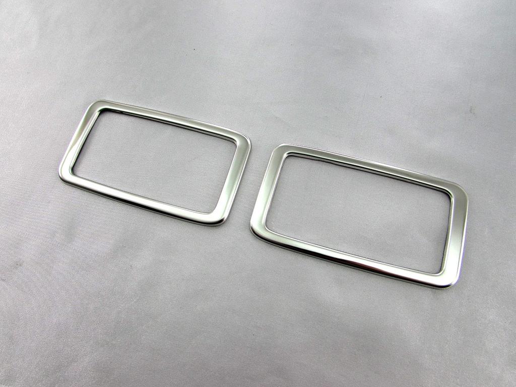 BRIGHTZ Vanette Truck SK Ultra Mirror Finish Stainless Steel Plated Front Inner Door Handle Set Compatible with 82 TN Vanette Truck Covers, Plated,