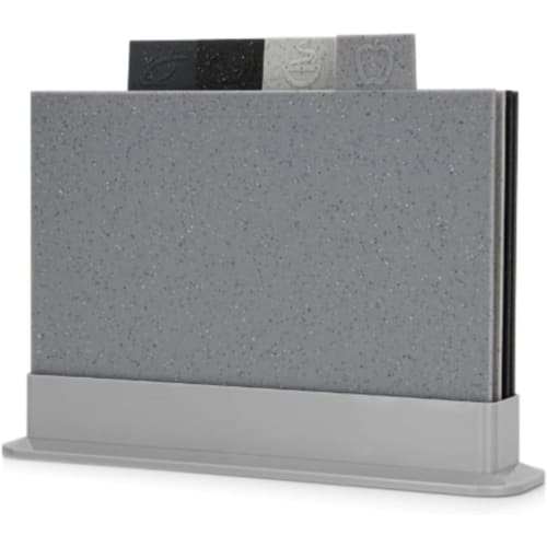 

Brfveob Cutting Board Set, Dishwasher Safe, Antibacterial, Heat Resistant, and Mildew Resistant, Stylish and Colorful, Lightweight, Thin, Dual-Sided U