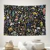 Bohemian Tapestry Wall Hanging Nature Floral Forest Landscape Aesthetic Room Decor Large Wall Art Home Textile Bedroom Living Ro