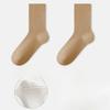Female Spring and Autumn All Build Pure Cotton Boneless Moon Son In The Tube Pile Cotton Socks
