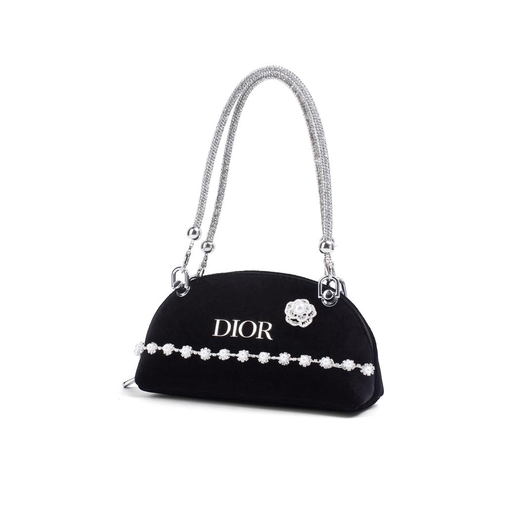 Handmade DIY Dior-inspired Remake Makeup Bag