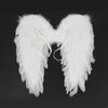 Complete Cupid Accessory Kit: M-Shaped Bow, Heart Arrow & Feather Angel Wings for Valentine‘s Day Cosplay & Theme Party