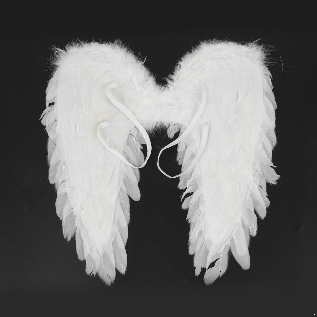 Complete Cupid Accessory Kit: M-Shaped Bow, Heart Arrow & Feather Angel Wings for Valentine‘s Day Cosplay & Theme Party