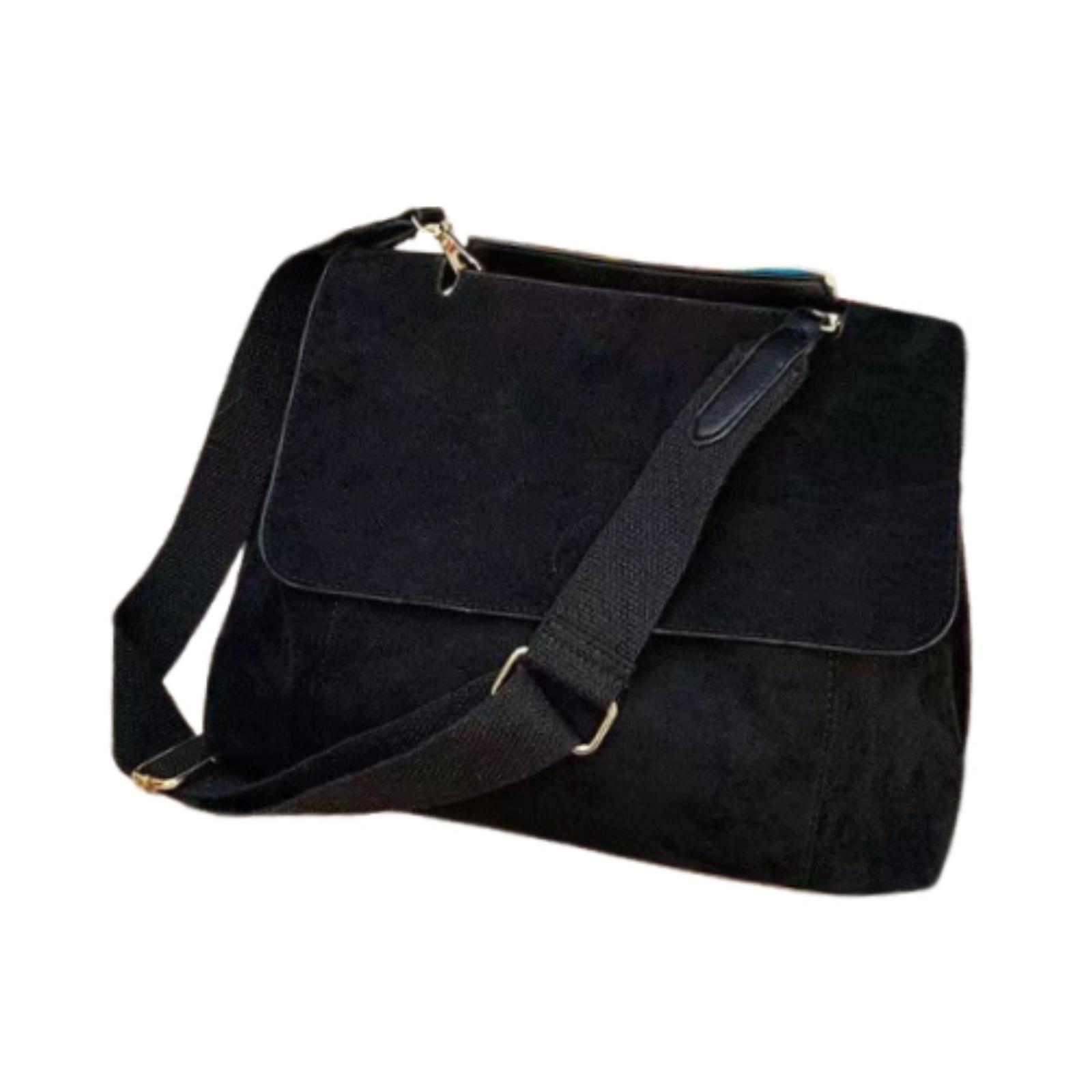 

Shoulder Bag Fashion Lightweight Crossbody Handbag for Dating Shopping Travel чёрный