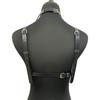 Leather Lingerie Chest Harness Women Thigh Garter Belt Bondage Harness Sexy Underwear Bdsm Erotic Fetish Rave Clothing Goth Belt