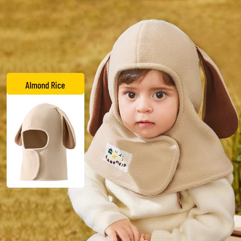 Lemonkid Baby Toddler Winter Hat with Integrated Neck Warmer