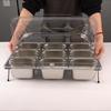 Stainless Steel Buffet Food Cover & Display Basin