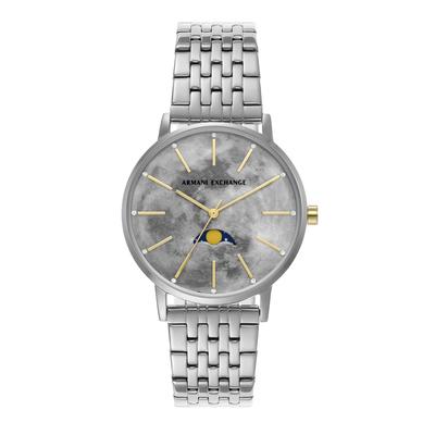 Armani Watch NA AX5585 Silver [AX Exchange] Women's