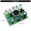 Sound Activated LED Light Module Assembly Set For STEM Education Circuit Design And Sound Visual Synchronization