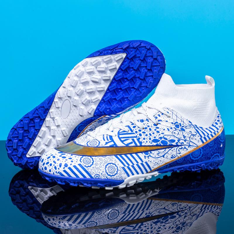 

Футбольные бутсы большого размера с высоким верхом Мужские длинные ногти и сломанные ногти Тренировки к соревнованиям Юношеские студенческие спортивные туфли цельные 2025 33