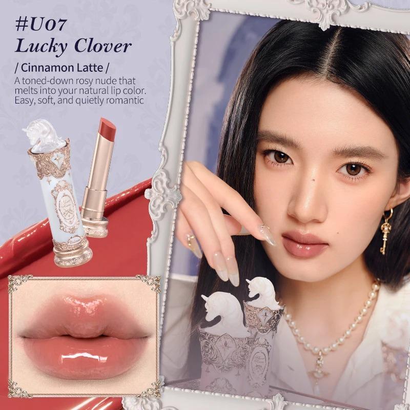 Flower Knows Never's Shop Collection Creamy Matte Lipstick Natural Velvet Finish Hydrating Vitamin E Core Vegan Makeup Lip Mud