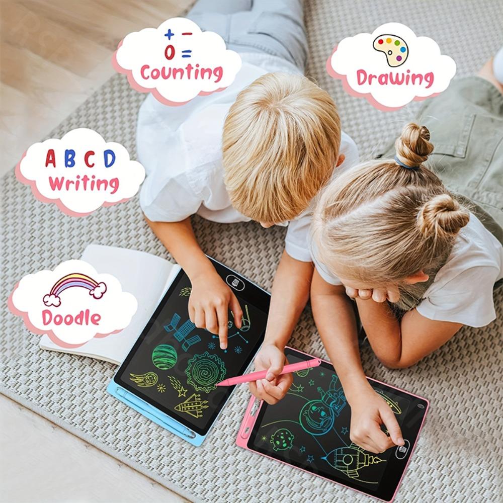8.5 Inch LCD Writing Tablet Reusable Magic Drawing Board with Stylus Erasable Doodle Pad Toys For Kids 3-8 Years Girls Boys Christmas Birthday gifts
