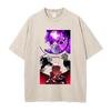Gojo Satoru Ryomen Sukuna Jujutsu Kaisen Graphic T Shirt Men Women Cotton Tshirts Vintage Washed Tee Harajuku Oversized T-shirt