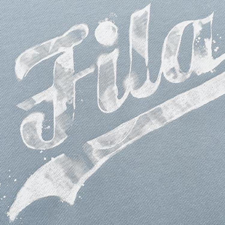Fila Fusion Letter Logo Simple Loose Knit Pullover Long Sleeve Sweatshirt Women sweatshirt Navy-Blue T11W242204F-LB