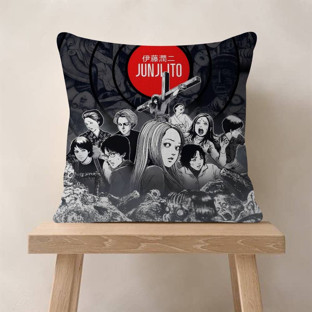 Japan Anime JJunji Horror Ito  pillow cover sofa cushion cover home room decoration children gift