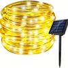 Solar Rope Light LED Outdoor Waterproof Copper Fairy String Tube Lights for Party Garden Yard Home Wedding Holiday Decoration