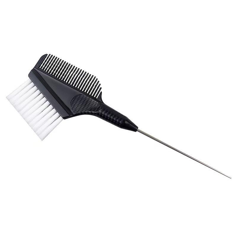Professional Hair Dye Brush Dual-Sided Design 1PC Non-slip Handle Even Color Application for Home Salon Hairdressers