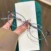 Small Frame Reading Glasses HD  Anti-blue Light Presbyopia Glasses Elderly Farsighted Glasses Eyewear Diopters 0+1.0+1.5+2.0~4.0