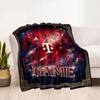 Denmark Football Dreams Customize Your Name Blanket Gift Customizable Blanket Durable Comfort Versatile for Couch Sofa Chair Office