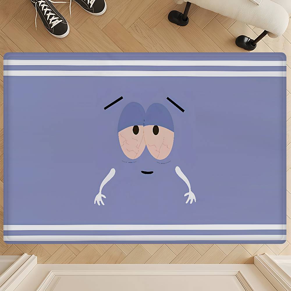 S-South Park Towelie Cartoon Floor Mat Retro Multiple Choice Living Room Kitchen Rug Non-Slip Modern Home Decor
