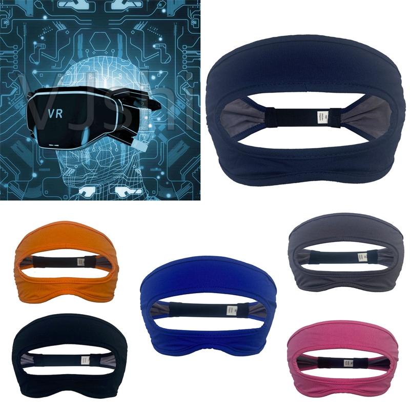 Home Virtual Device Skin for Protection Eye Mask Double Layer VR Eye Mask Stretch Elastic Absorbent Cover for VR Workout