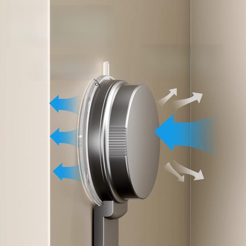 3/5 Hook Suction Cup Punch-Free Tiered Hooks,Bathroom and Toilet Over-the-Door Hooks, Kitchen Utensil Holder, Light Luxury Style