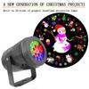 Christmas Projector LED Fairy Light Indoor Decor USB Power Snowflake Xmas Projection Lamp for Bedroom New Year Party Home Decor