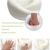 Travel Pillow 100% Pure Memory Foam Travel Neck Pillow with 360º Ergonomic Design U-Shaped Airplane Neck Pillow For Office Car