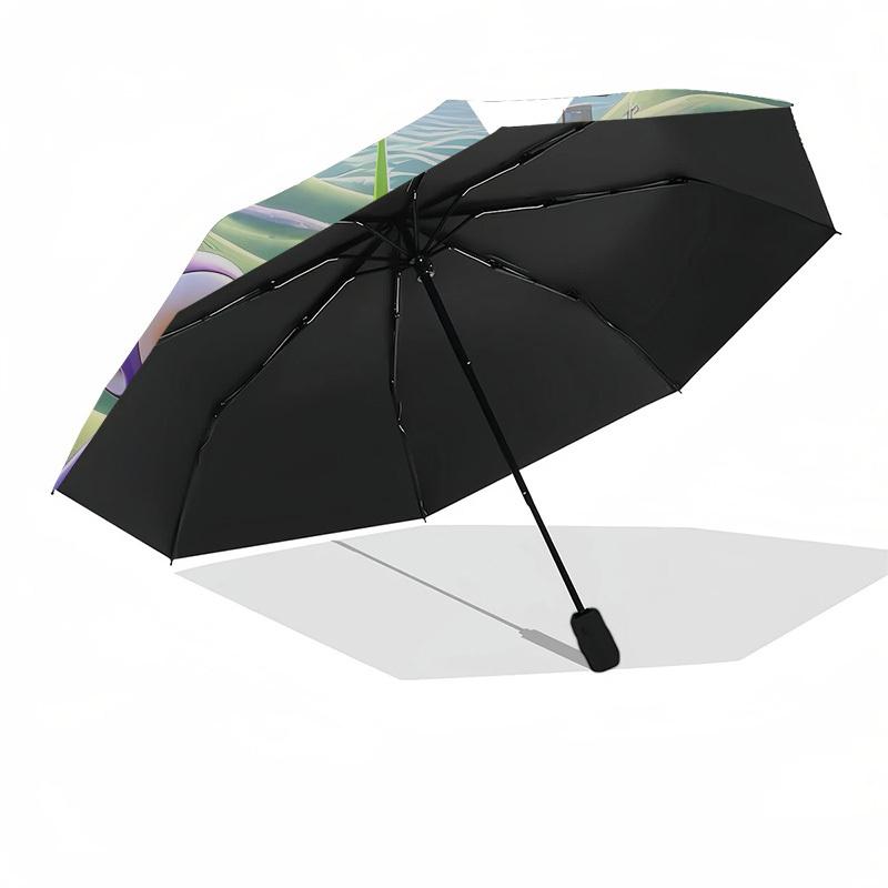 Teletubbies, Outdoor Automatic Opening and Closing, 8 Rib Structure Portable Umbrella, Suitable for Men and Women In All Seasons  Perfect Gi