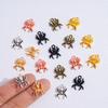 Multi-Color Halloween Spider Pendant - Retro Alloy Jewelry Necklace & Earring Accessory