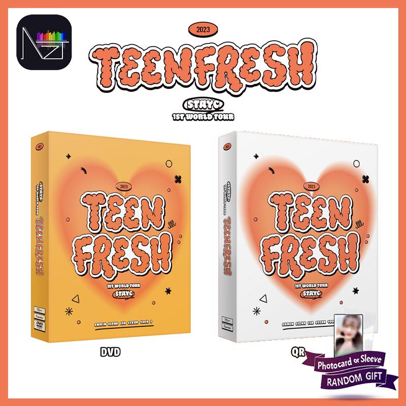 

STAYC 1-й МИРОВОЙ ТУР [TEENFRESH] DVD, QR DVD