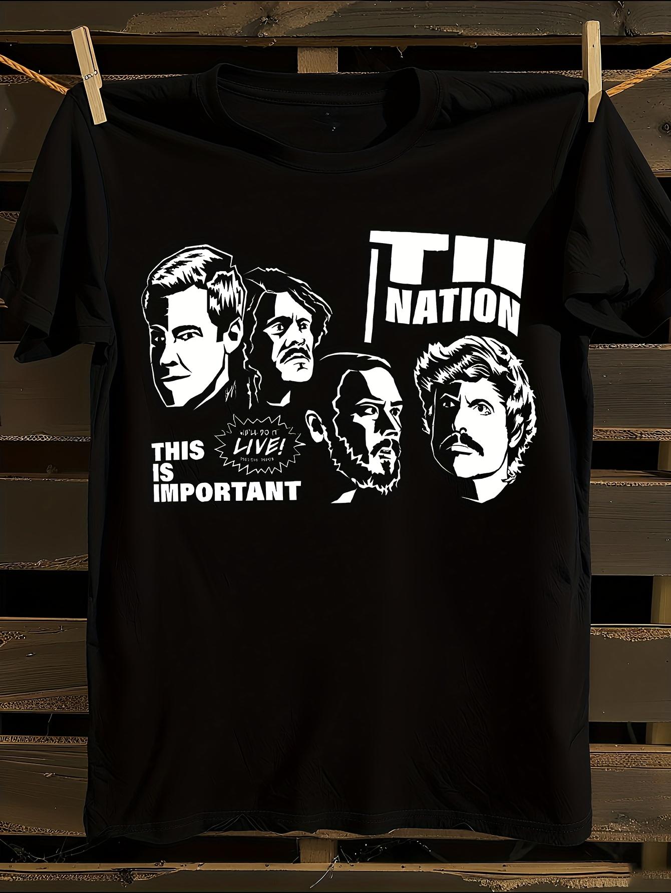 TII Nation This Is Important Bootleg Tour Live Merch T-shirt S