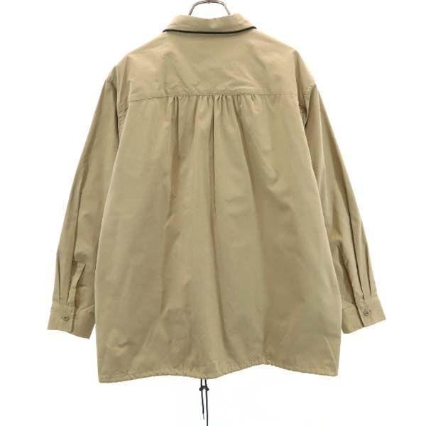 Unused VAST222 18AW Made In Japan Long Sleeve Polar Shirt 2 Beige Men's Used