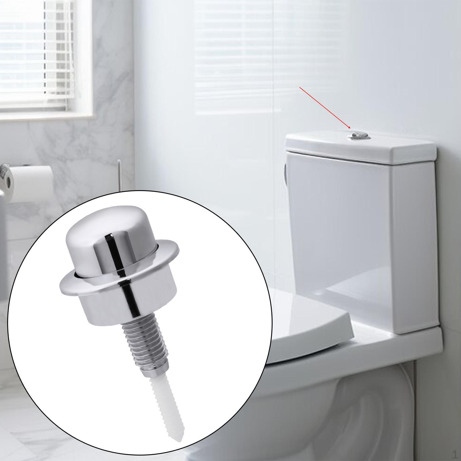 

Кнопка смыва одинарная удобная круглая кнопка для замены бачка для воды в туалете 10cmx4.8cm