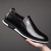 Kožené Obchodní Běžné Britské Kožené Boty Pánské Pánské Kožené Boty Single Shoes Pánské boty
