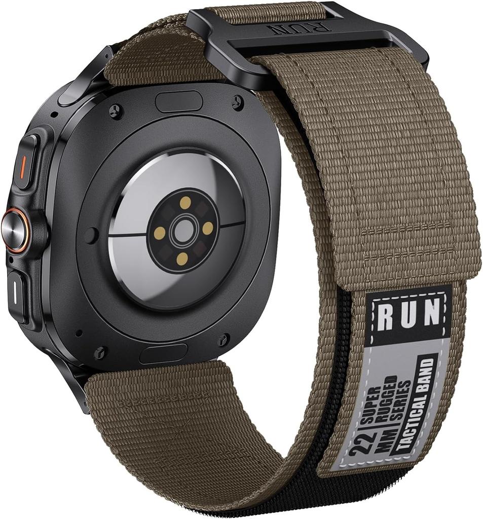 Blød Nylonrem til Samsung Galaxy Watch Ultra8 47mm Bånd Sportsrem Armbånd Til Galaxy Watch8 40 44mm Mænd Kvinder Urrem
